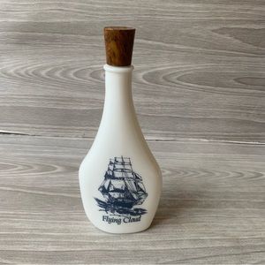 Vtg OLD SPICE Flying Cloud Ships Flask Decanter After Shave 6 oz Empty Bottle